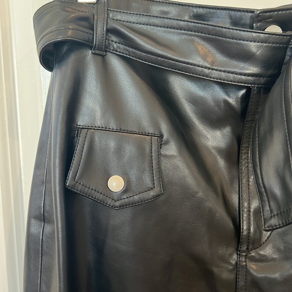 nwt BLANK NYC Faux Leather Maxi Skirt - Picture 8 of 10